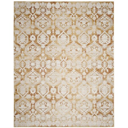 Safavieh Palermo Power Loomed Large Rectangle Area Rug Gold & Beige - 9 x 12 ft. PLM846G-9